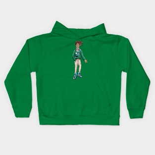 ANIME HYPEBEAST BOY SCHOOL UNIFORM (GREEN) Kids Hoodie